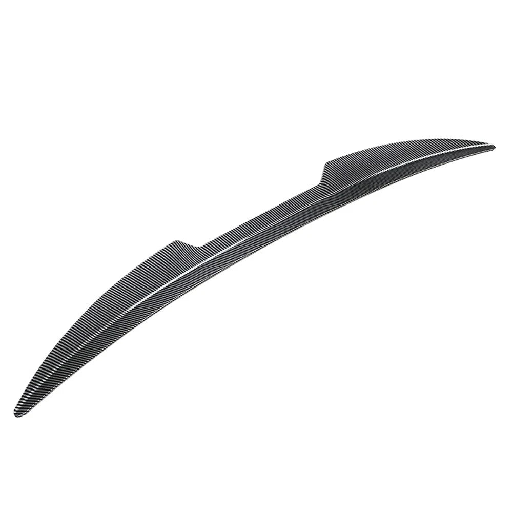 Carbon Fiber Look Rear Roof Trunk Spoiler Lip For Ford Focus MK3 MK3.5 2011-2017