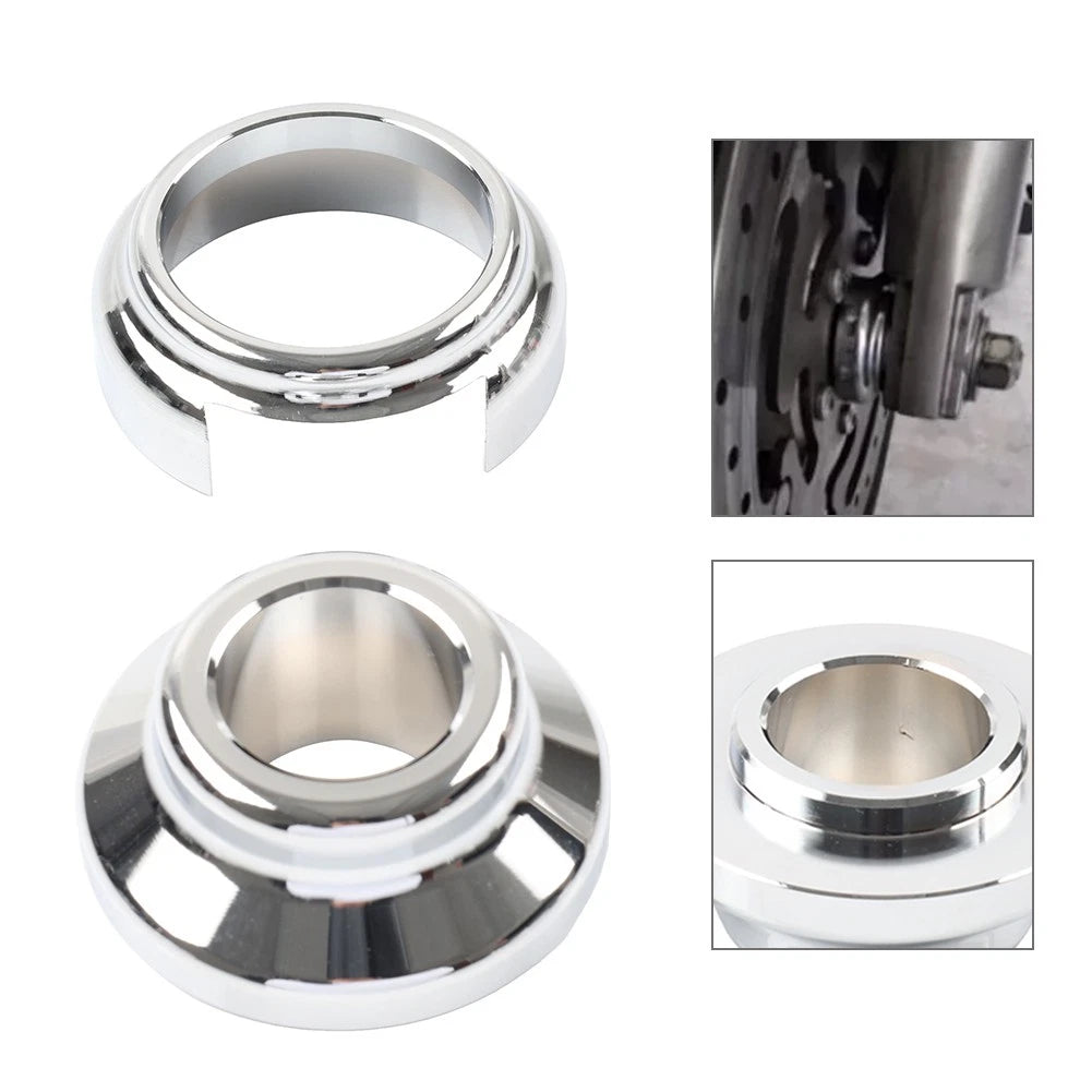 ABS Sensor Cover Wheel Spacers For Harley Road King Street Glide 2008-2023