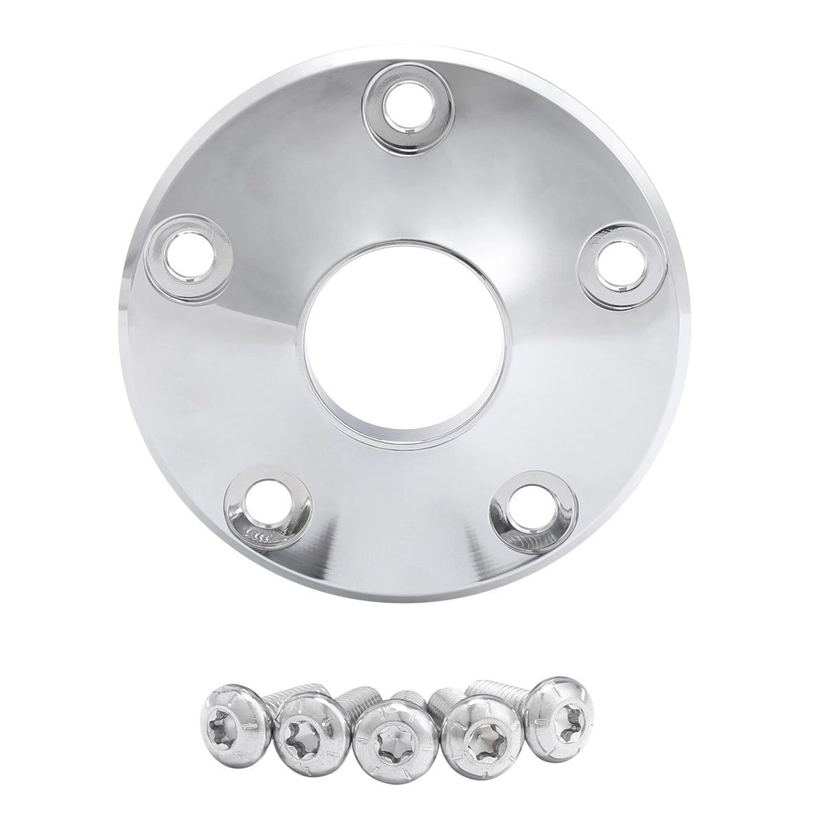 Front Wheel Hub Cap Cover Fit For Harley Touring Street Road Glide non ABS 08-Up