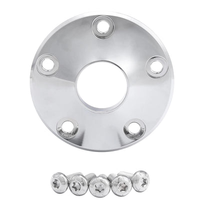 Front Wheel Hub Cap Cover Fit For Harley Touring Street Road Glide non ABS 08-Up