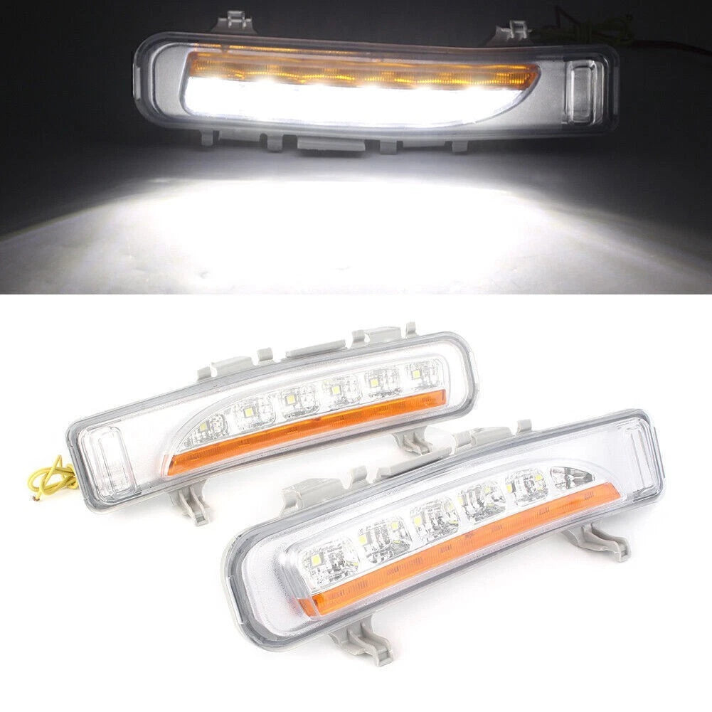 DRL Daytime Running Light LED Turn Signals Fog Lamp fit Ford Edge 2011-2014 USA