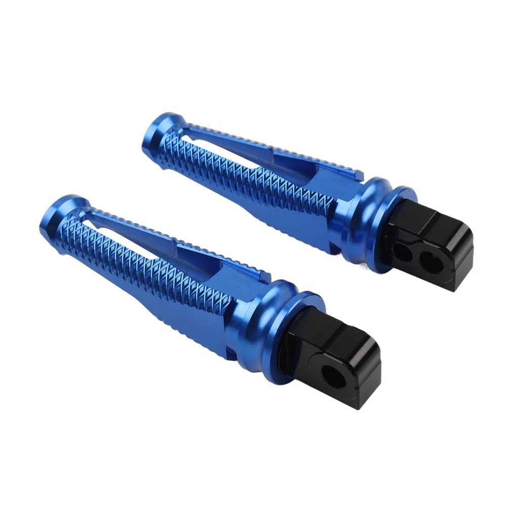 Blue Foot Pegs Rear Passenger Footrests Pedal For Suzuki GSXR600/750 GSXR1000