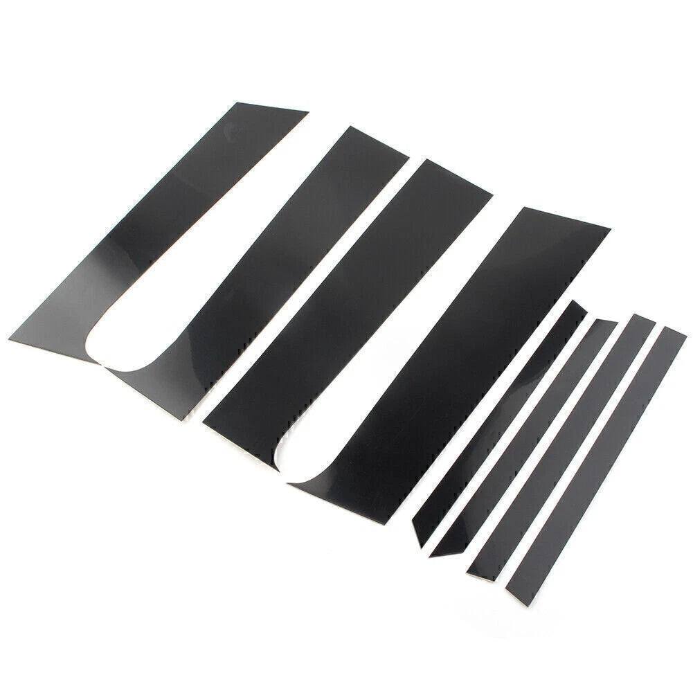 8Pcs/Set Door Trim Pillar Posts Piano Cover FOR CHEVROLET Trax 2015-2021