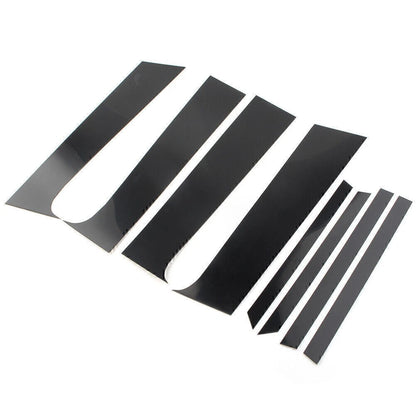 8Pcs/Set Door Trim Pillar Posts Piano Cover FOR CHEVROLET Trax 2015-2021