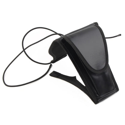 Black PU Leather Fuel Tank Bib W/Pouch Fit For Harley Sportster 1200 2004/Later