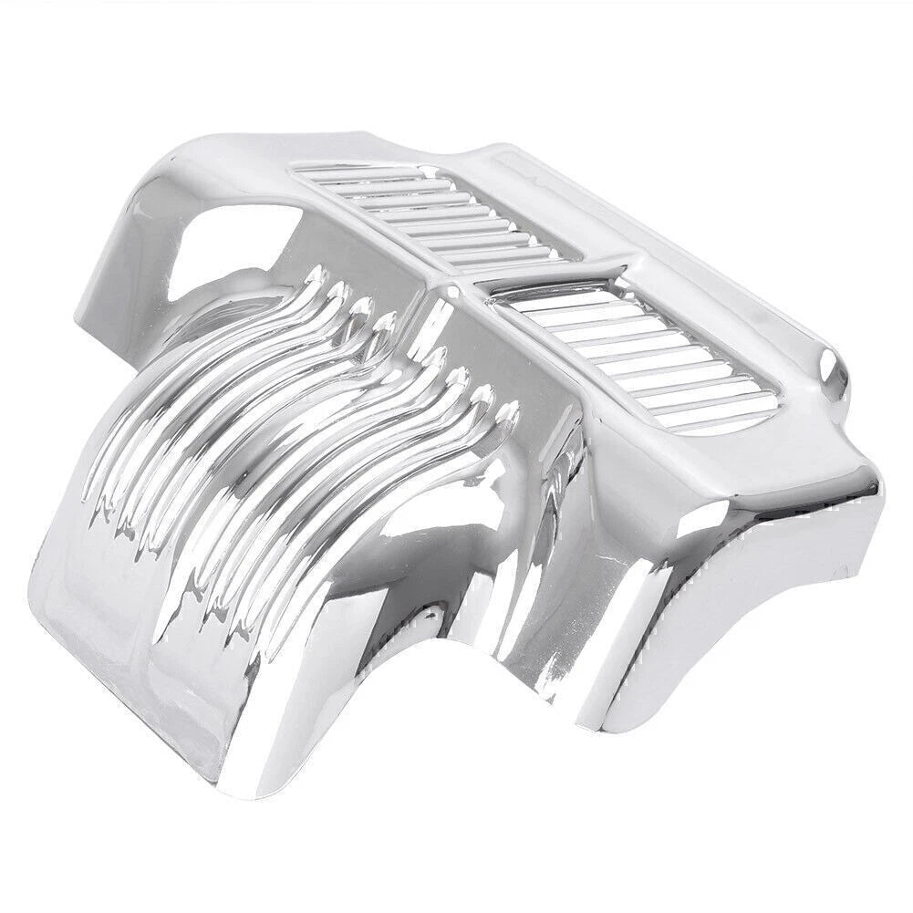 Moto Stock Oil Cooler Cover Guard for Harley Touring Electra Glide Road Glide
