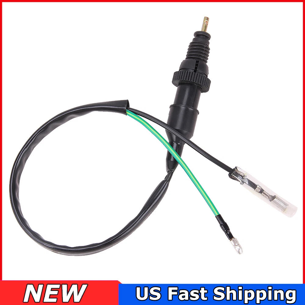 Motorcycle ATV Rear Brake Stop Light Switch w/ Spring For Honda CB Suzuki Yamaha