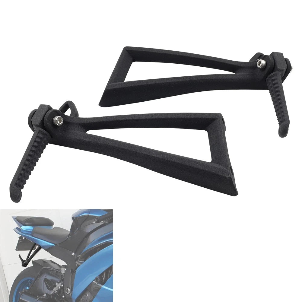 Rear Passenger Footrests FootPeg Bracket For Yamaha YZF R6 YZFR6 2006-2016