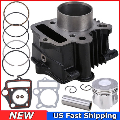 For Honda CT70 CRF70 ATC70 XR70 TRX70 Top End Rebuild Kit Cylinder Gasket Piston