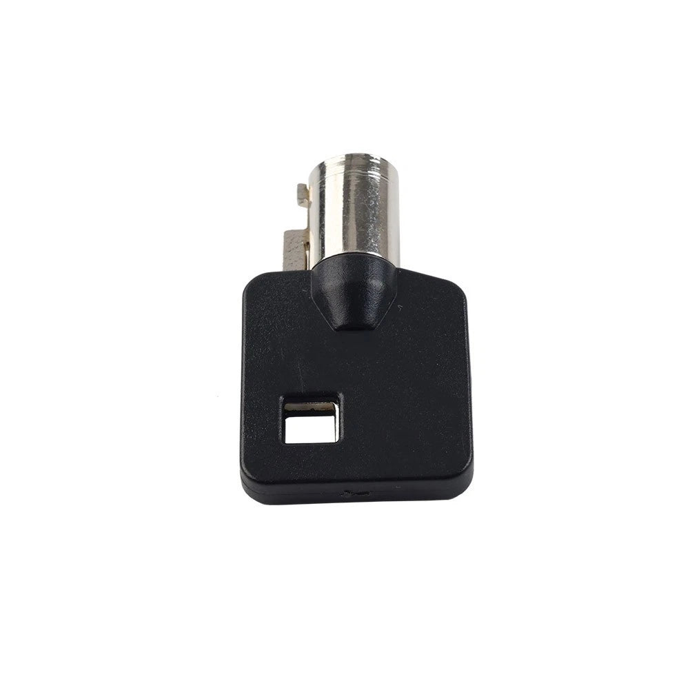 Uncut Blade Blank Ignition Key Fit Harley Touring FL Dyna FLD FXD V-Rod Black