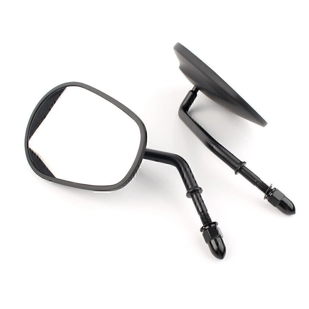 Rearview Mirror Side Mirror For Harley Dyna Iron 883 Fatboy Softail Sportster US