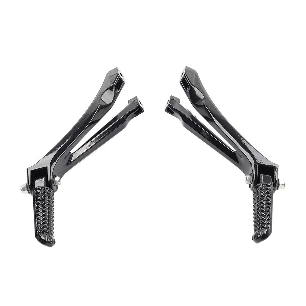 Rear Passenger Footrests Foot Pegs Bracket For Yamaha YZF R1 2004-2008 Black