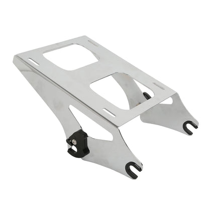 Chopped Trunk Backrest Mount Rack Fit For Harley Touring Electra Glide 14-25 24