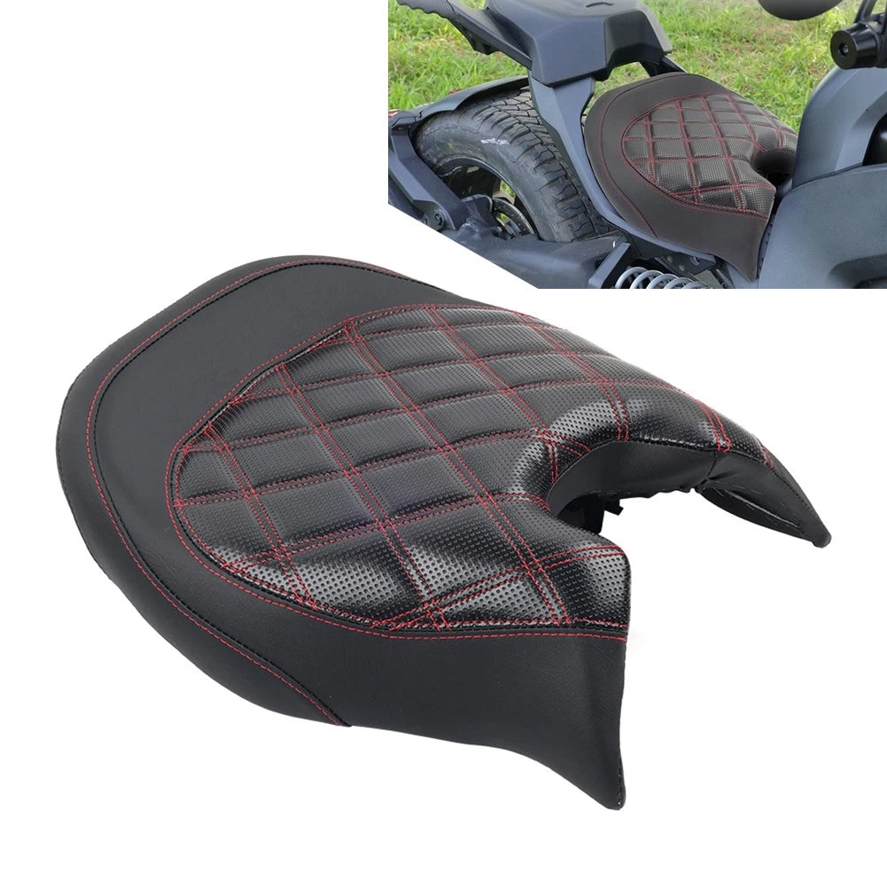Red Line Motorcycle Rider Driver Seat Cushion For Can Am Ryker Sport 2022-2024