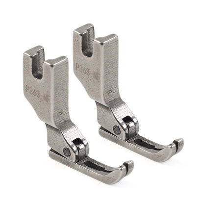 2pcs P363-NF Narrow Zipper Foot For Needle Feed Sewing JUKI DLN-415 DLN-5410