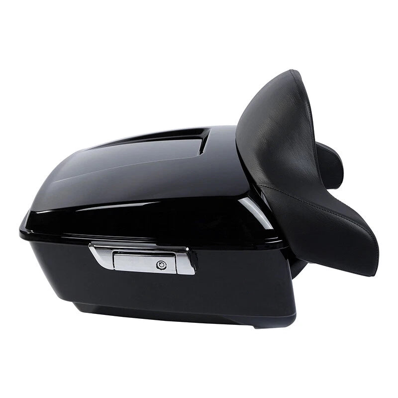 King Trunk Backrest LED Tail Light Fit For Harley Street Glide 2014-25