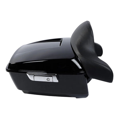 King Trunk Backrest LED Tail Light Fit For Harley Street Glide 2014-25