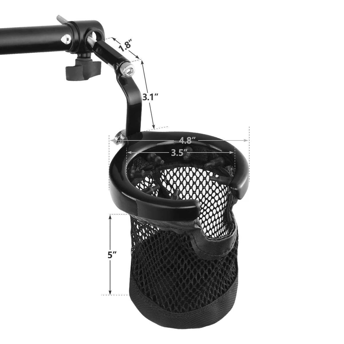 Passenger Drink Holder Fit For Honda Goldwing GL1800 Trike 2001-2017 F6B 2013-17