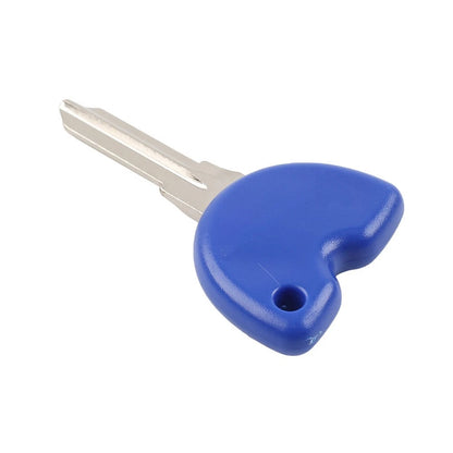 Motor Uncut Blade Blank Key For Vespa Piaggio 3VTE Fly 125 200 250 300 GTV Blue