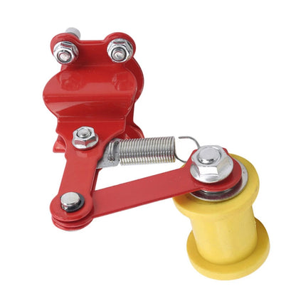 Universal Bolt On Chain Tensioner & Roller Adjuster Motorcycle ATV Dirt Bike Red