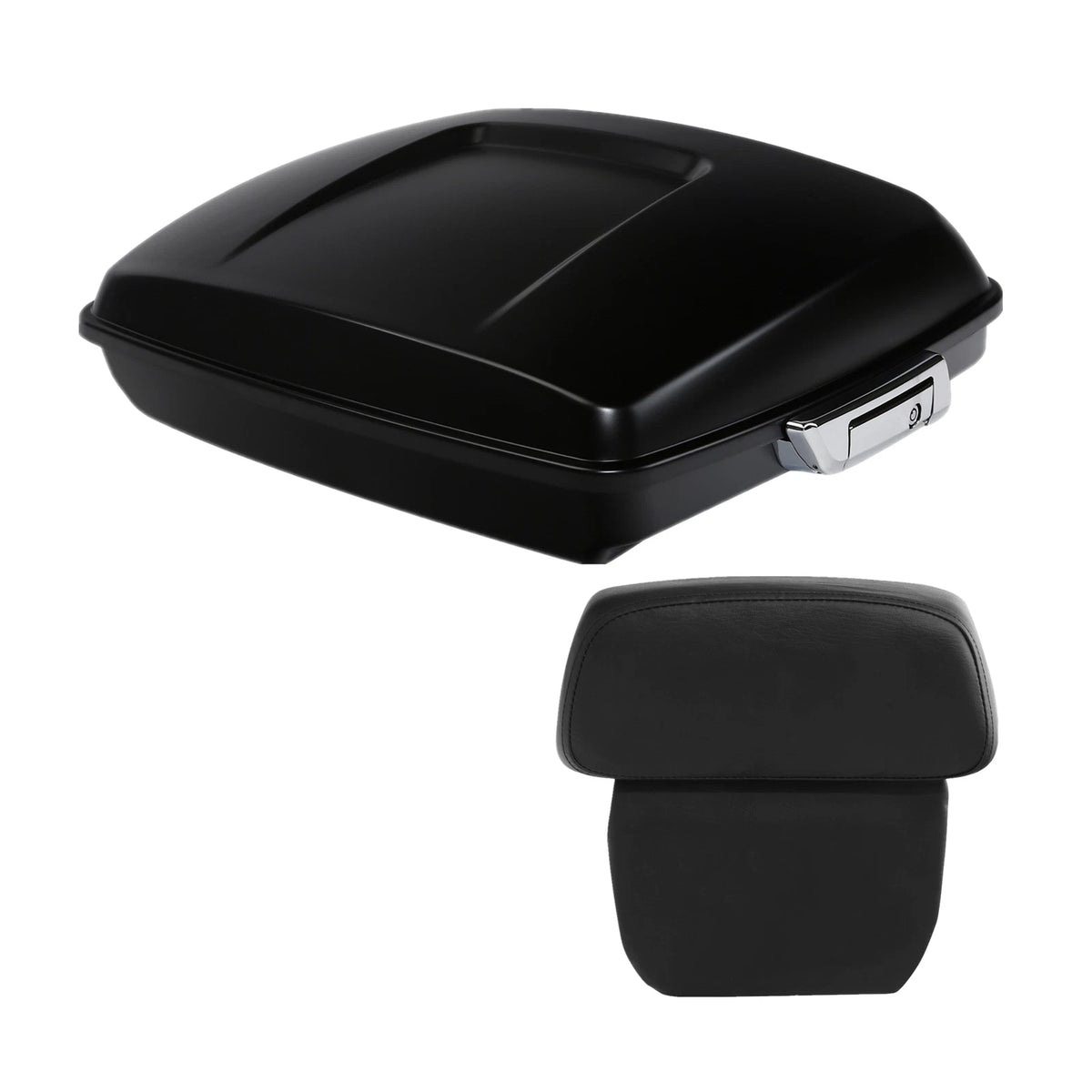 Razor Trunk Backrest Fit For Harley Road Glide King 2014-2025 Black Denim