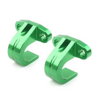 2X Rear Brake Line Hose Cable Guide Clamp For KAWASAKI KX250F KX450 KX450F KX250