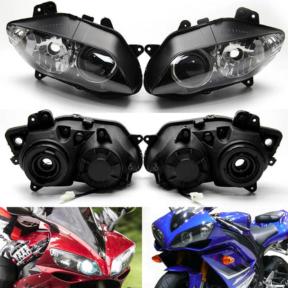 R1 Assembly Headlight for Yamaha YZF R1 2004 2005 2006 YZFR1 Headlamp Light Lamp