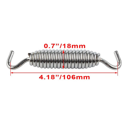 Chrome Kickstand Jiffy Spring Stand Fit For Harley Touring Softail US
