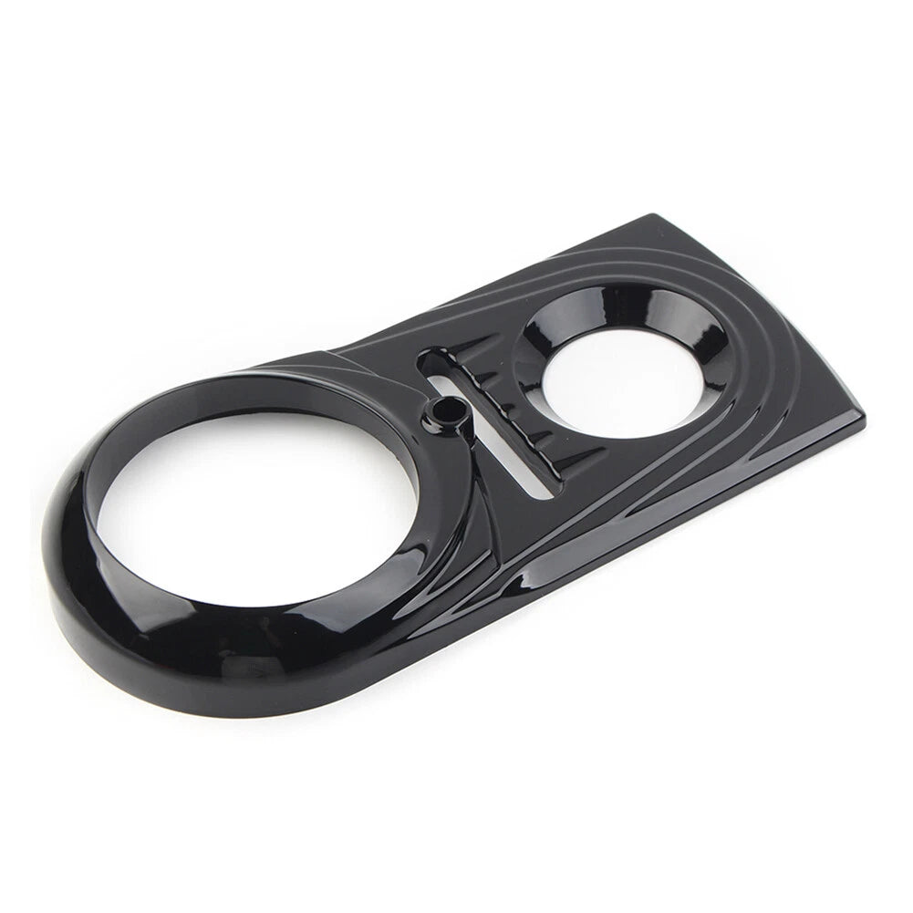 Dash Panel Insert Cover Cap Fit for Harley Softail FLSTC Street Glide Black USA