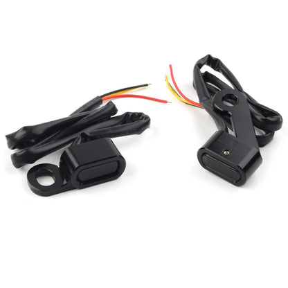 Motor Mini LED Turn Signal Light For Harley 2004-2021 Sportster 883 1200 Black