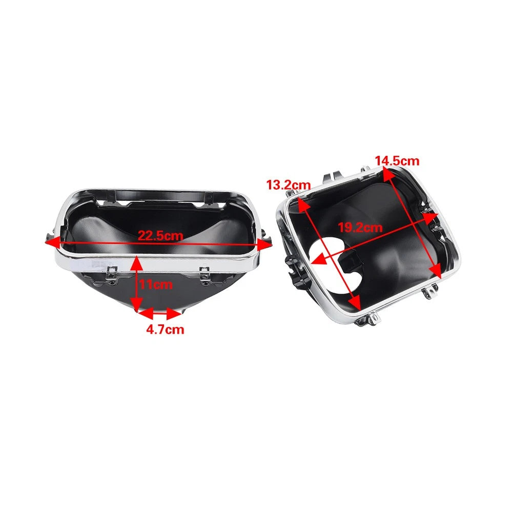 2PCS Headlight Mounting Bucket Kit For Chevrolet Express GMC Cadillac