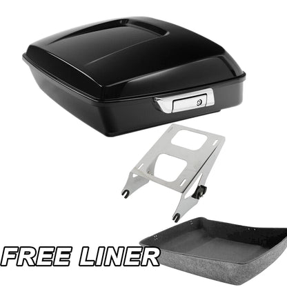 Chopped Trunk Mount Rack Fit For Harley Touring Street Road Glide 14+