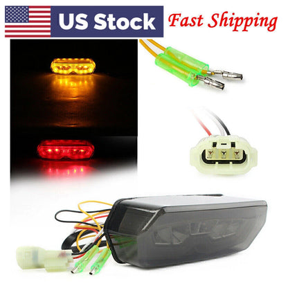 Brake Rear Tail Light Breaking Lamp Fit Honda Grom/MSX 125 s 14-16 Smoke Lens US