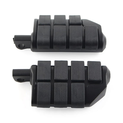 US Universal 1.25" Male Foot Pegs Footrest Pedal Fit Harley Iron XL 883 Dyna