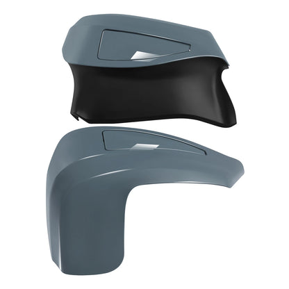 Lower Vented Fairing For Indian Chieftain 19-24 Stealth Gray Azure with Graphics