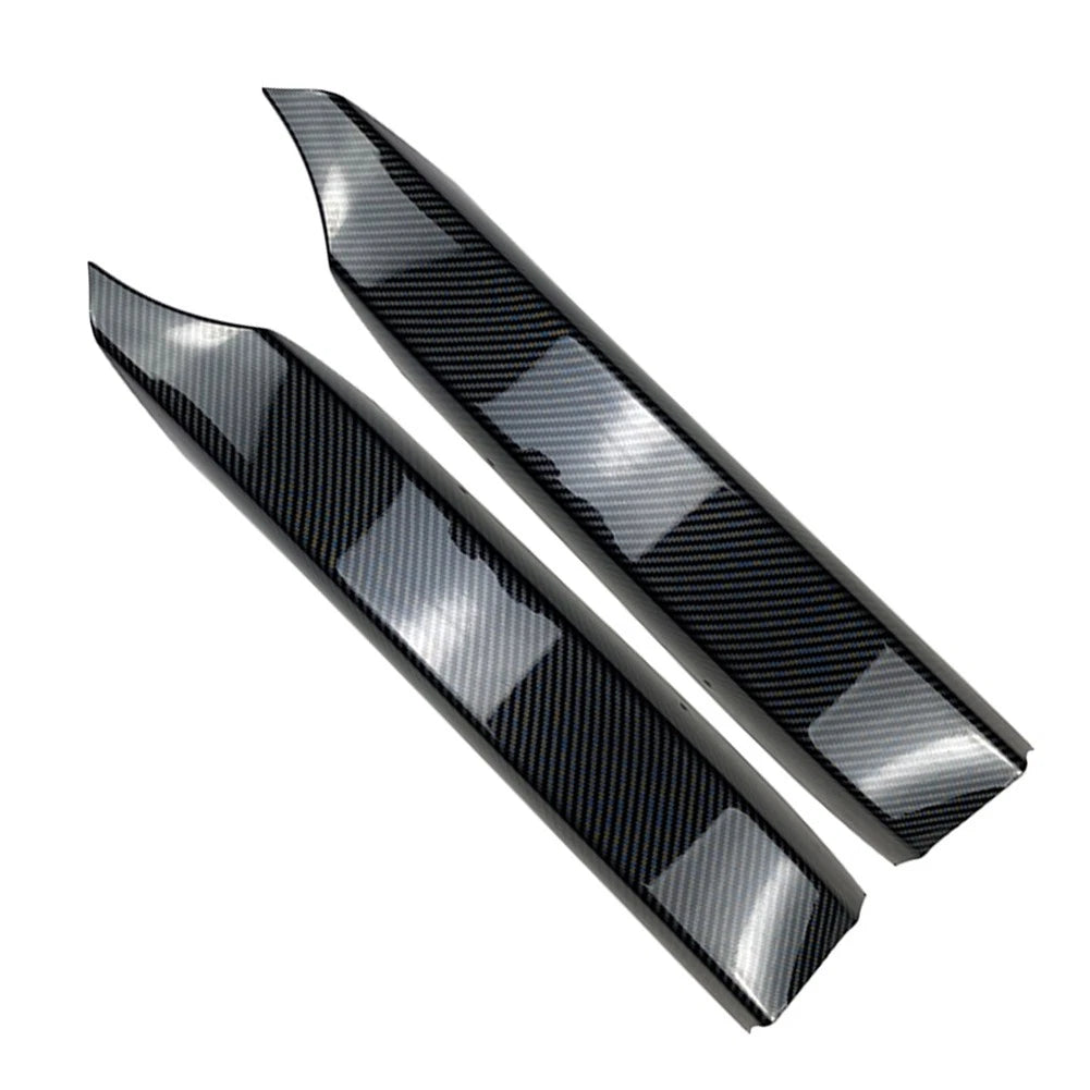 Front Bumper Side Spoiler Lip Carbon Fiber For BMW 1 Series E82 E88 M-Tech 08-13