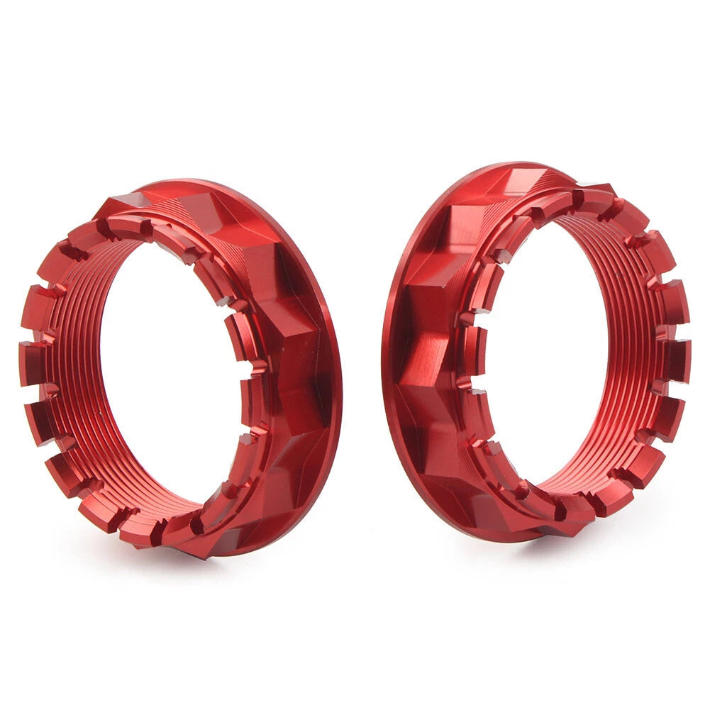 Rear Wheel Axle Nut Fit For Ducati V4 1098 1198 1199 1299 Motorcycle Red 2PCS
