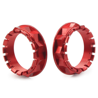 Rear Wheel Axle Nut Fit For Ducati V4 1098 1198 1199 1299 Motorcycle Red 2PCS