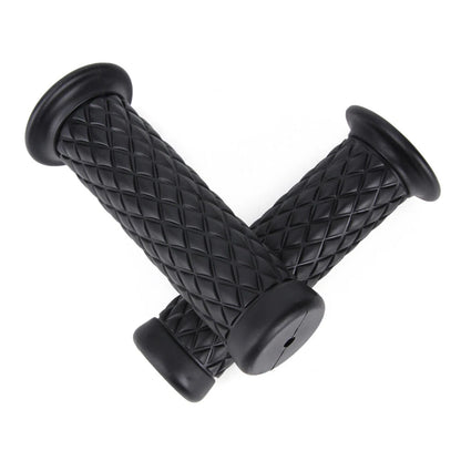7/8"&1" Motorcycle Hand Grips Bar End Handlebar Gel For Cafe Racer Dirt Bike ATV