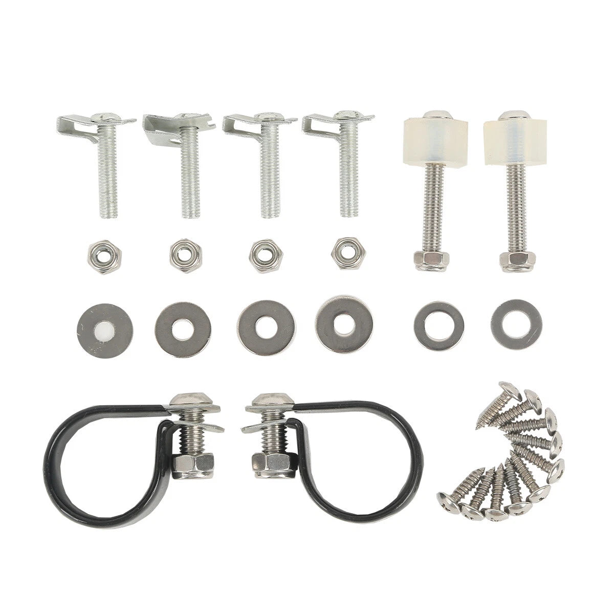 Lower Vented Fairing Mounting Hardware Clamps Kit For Harley Electra Glide 83-13