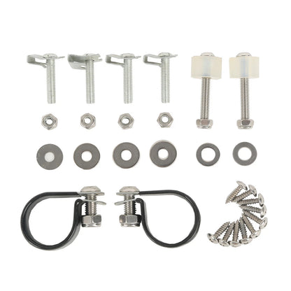 Lower Vented Fairing Mounting Hardware Clamps Kit For Harley Electra Glide 83-13