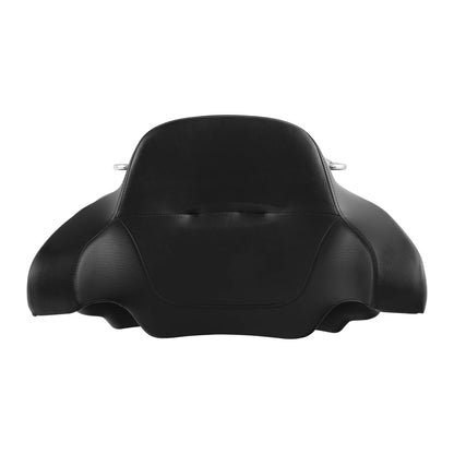 Matt Black Chopped Trunk Pad Mount Rack Fit For Harley Road Glide King 1997-2008