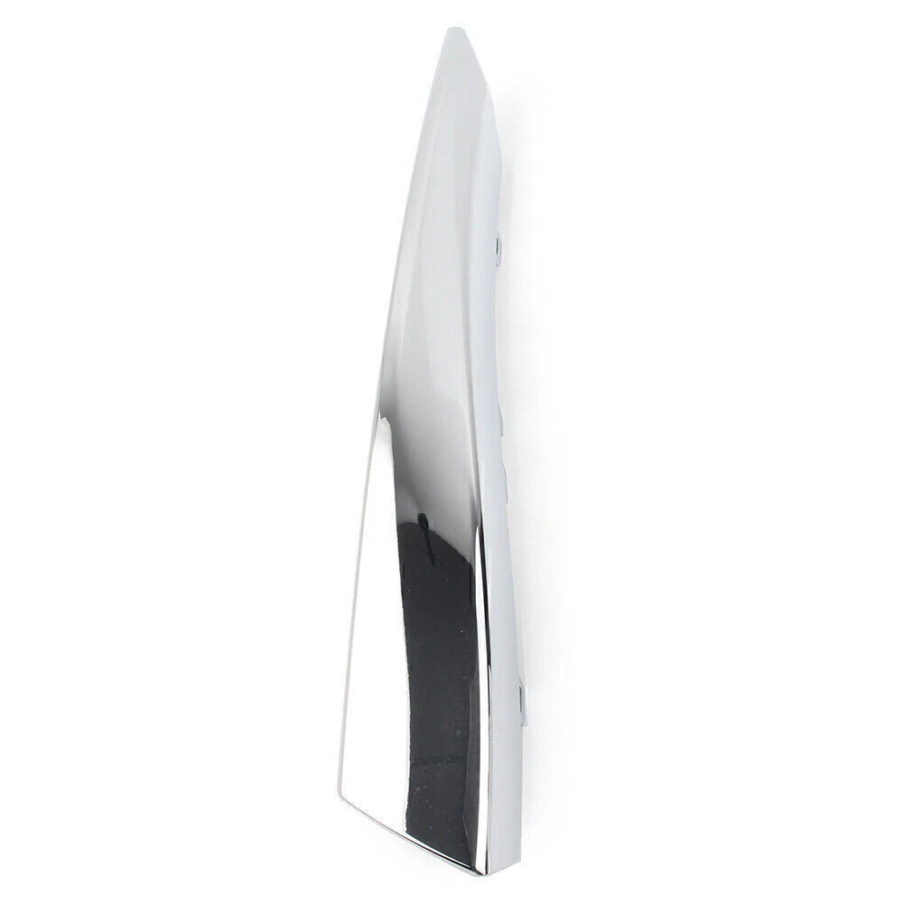 Fit Jaguar XF 2012-2015 Left Front Side Grille Chrome Molding Trim ABS Plastic