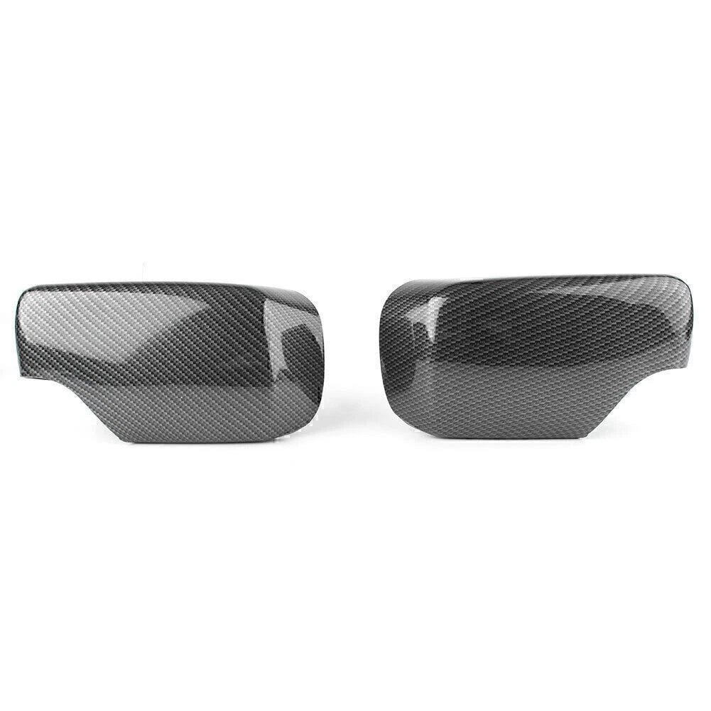 Outer Exterior Rear View Side Mirror Cover Trim For BMW E46 1998-2005 2004 2PCS