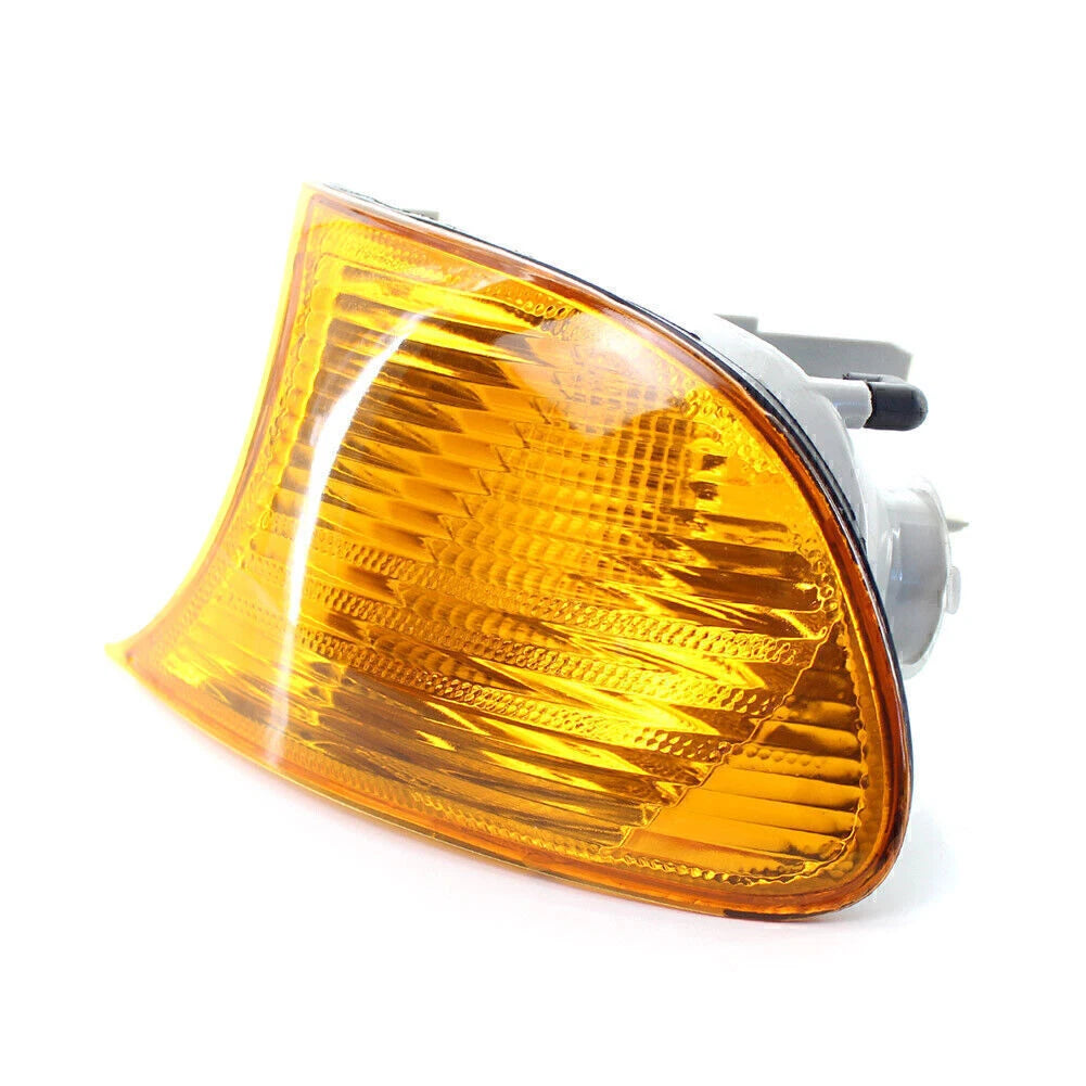 Front Left Turn Signal Light With Yellow Lens Fit BMW E46 3-Series 2DR 2000-2001