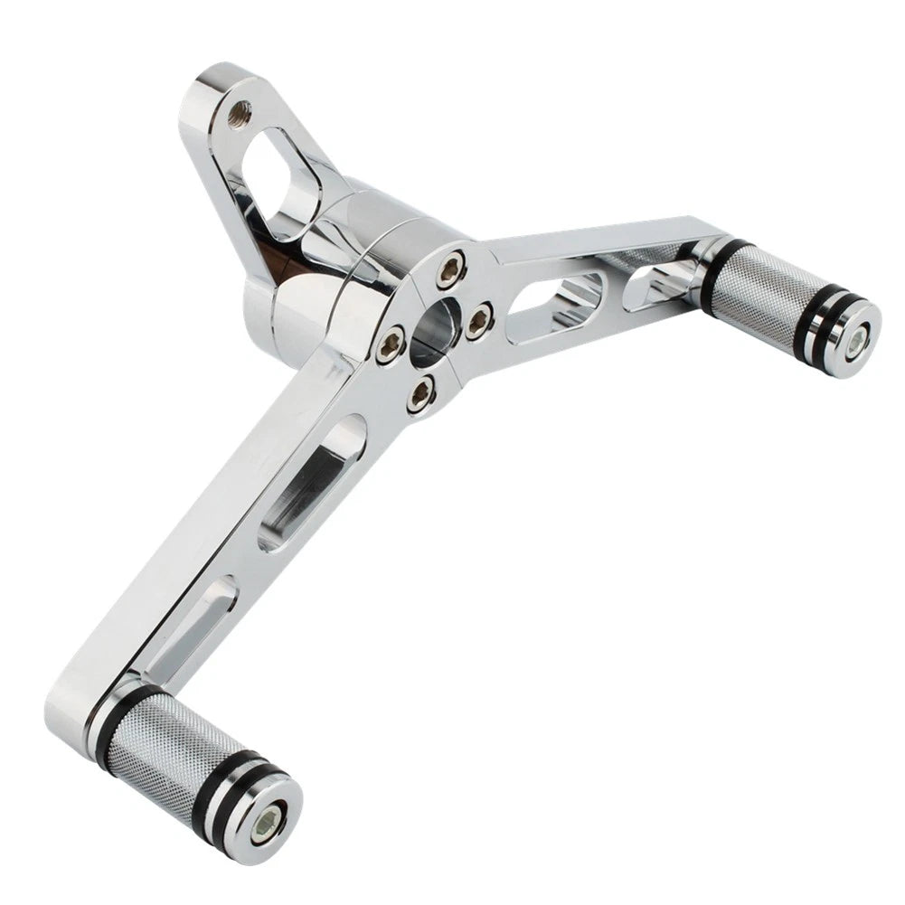 Front Foot Pegs Heel Toe Shifter Lever For Harley Sportster XL883 1200 Iron883 A