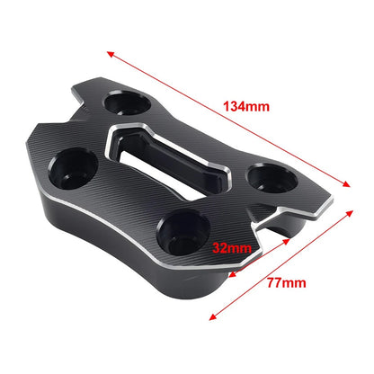 Handlebar Riser Top Cover Clamp Aluminum For Can-Am Spyder F3 F3-S F3-T RT-S