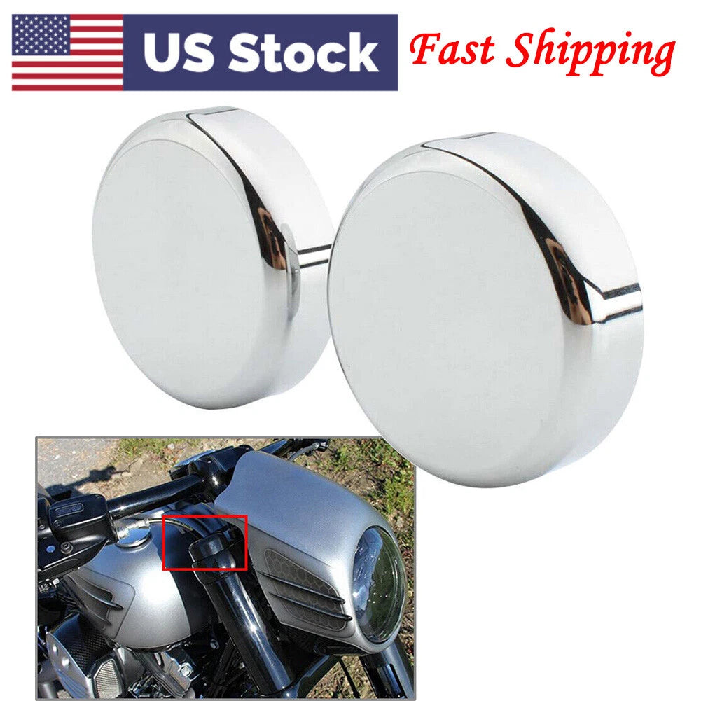 Upper Fork Caps Cover for HARLEY SOFTAIL STREET BOB 2018-2020 FXBB Model 2pcs US