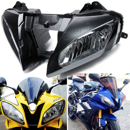 Front Headlight Headlamp Assembly Clear For Yamaha YZF R6 YZF-R6 YZFR6 2006 2007