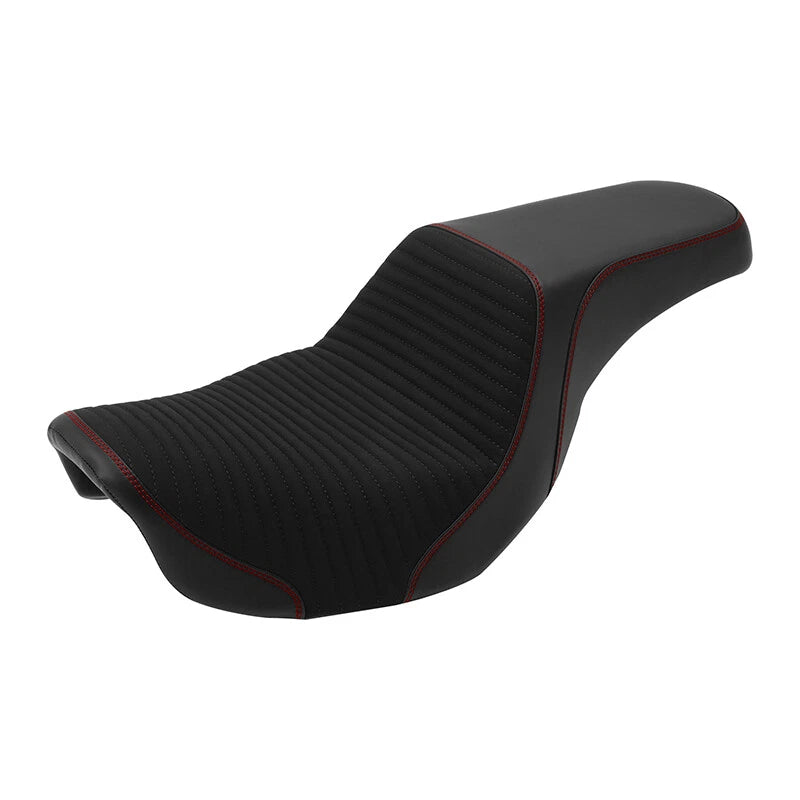Driver & Passenger Seat Fit For Harley Dyna Super Glide Street Bob 2006-2017 16